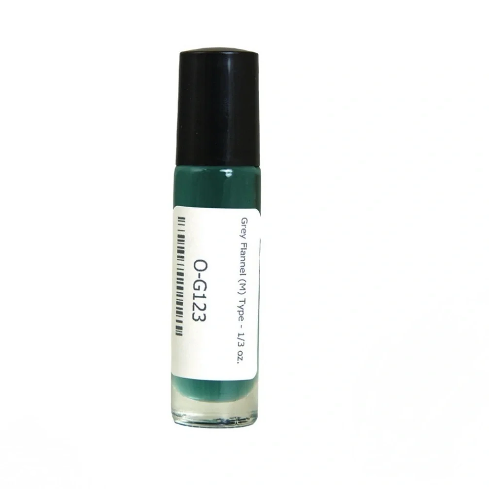 Grey Flannel (M) Type Fragrance Oil in 1/3 Glass Roll-On Bottle